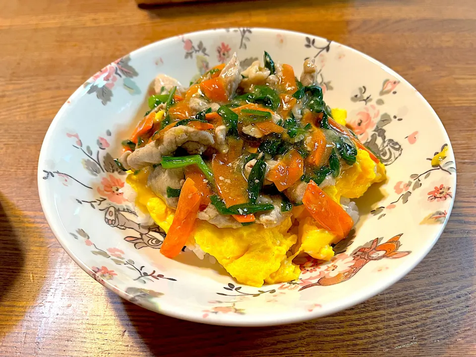 クッパ風たまご丼|ちろるろさん