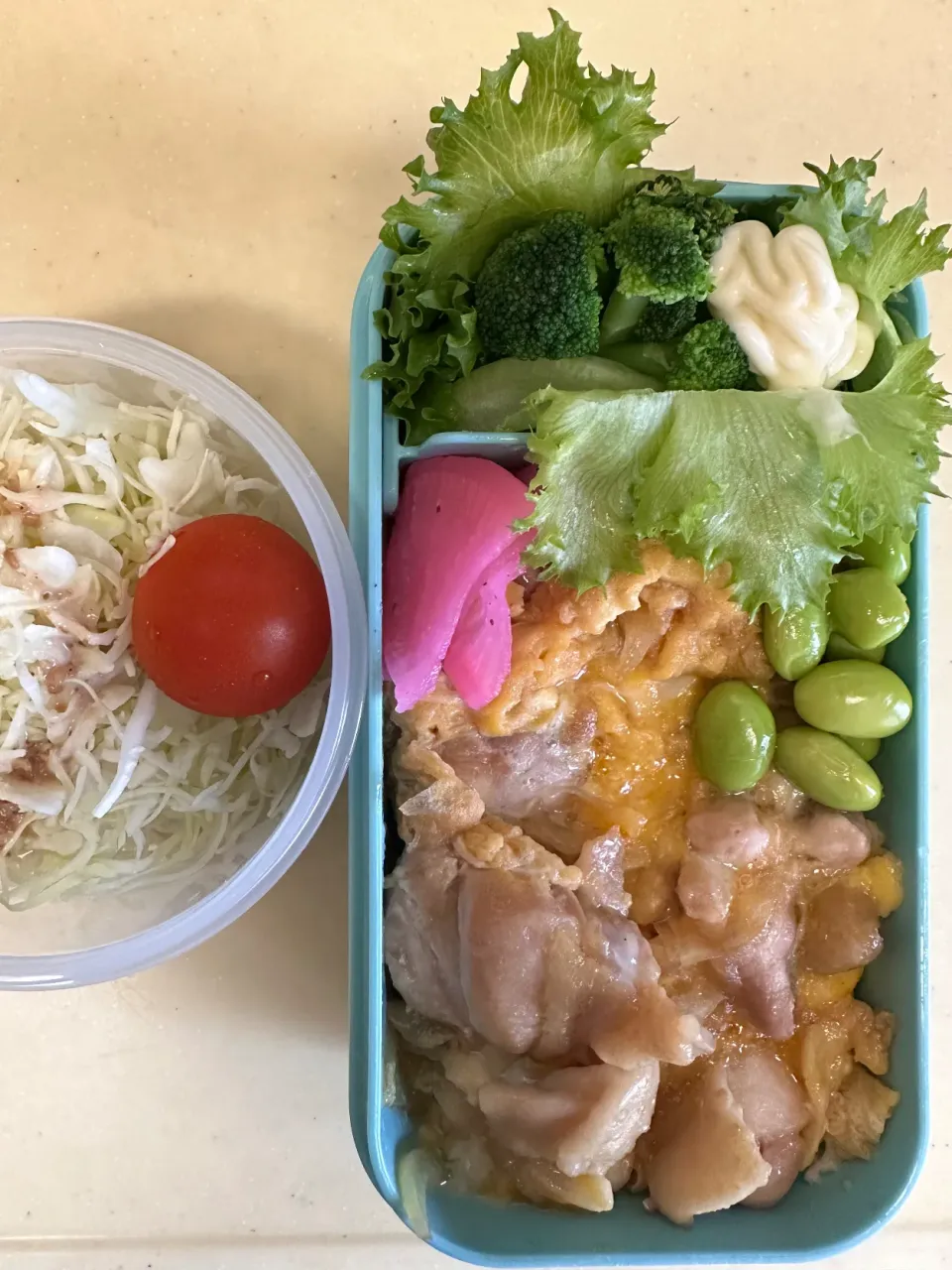 親子丼弁当|かずきゅうさん