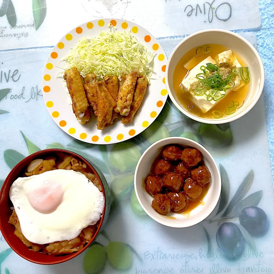 Snapdishの料理写真:今日の夕飯|岩本　やすよよいさん