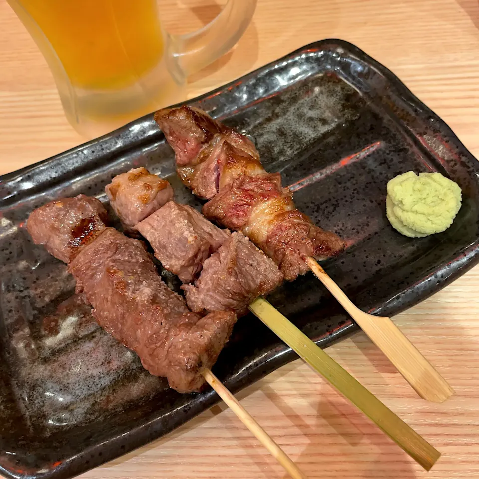 Snapdishの料理写真:あか牛3種食べ比べ|T. Wonderさん