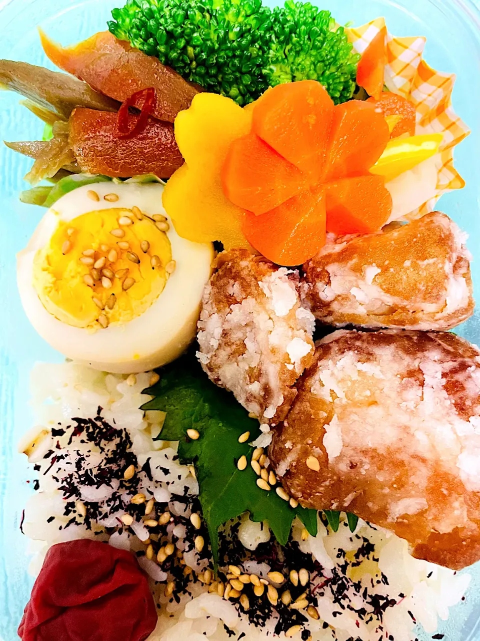 Snapdishの料理写真:今日のお弁当🍙|Tinaさん