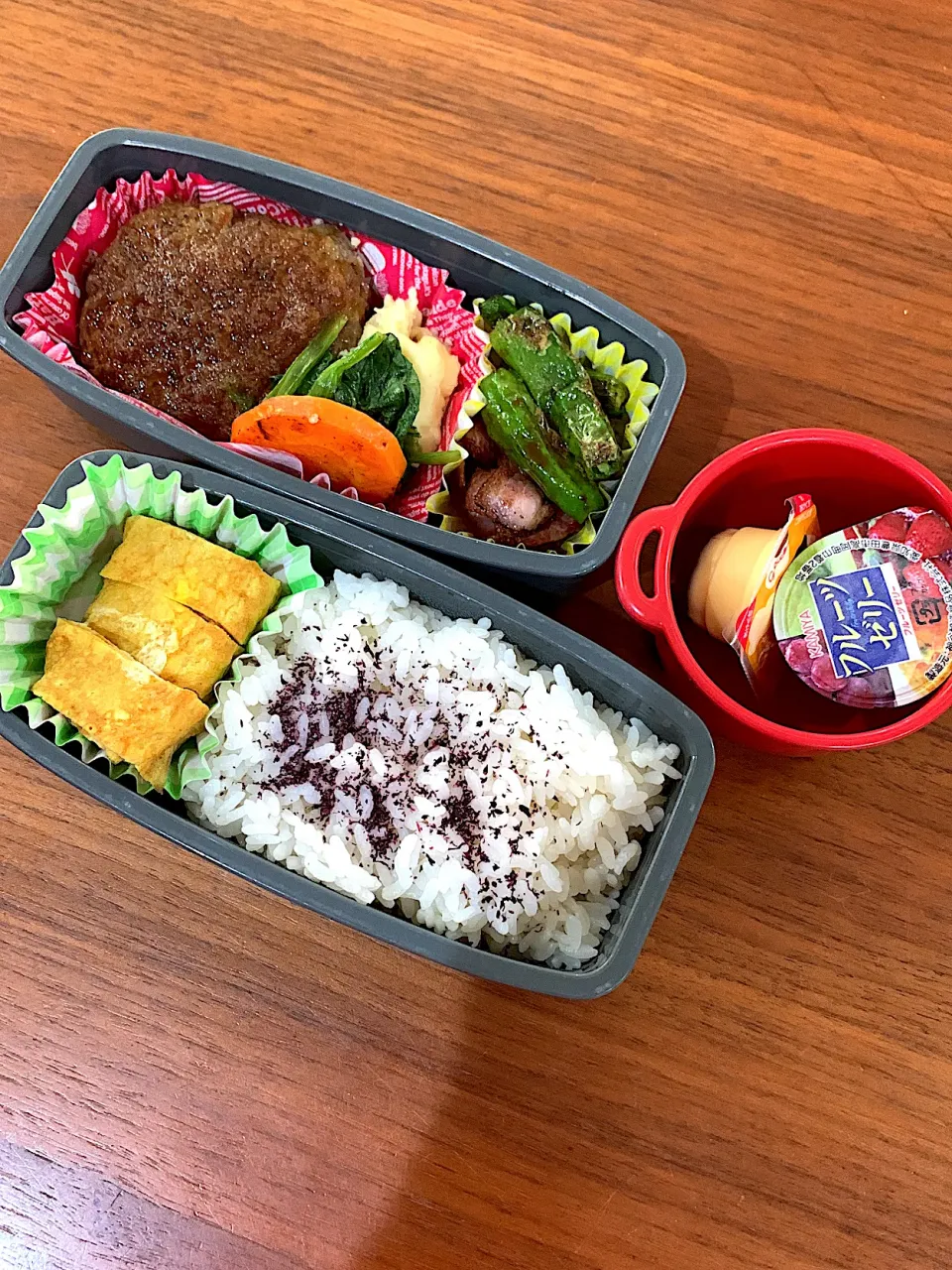 Snapdishの料理写真:2022/11/8 中3息子弁当|こうれい母さん