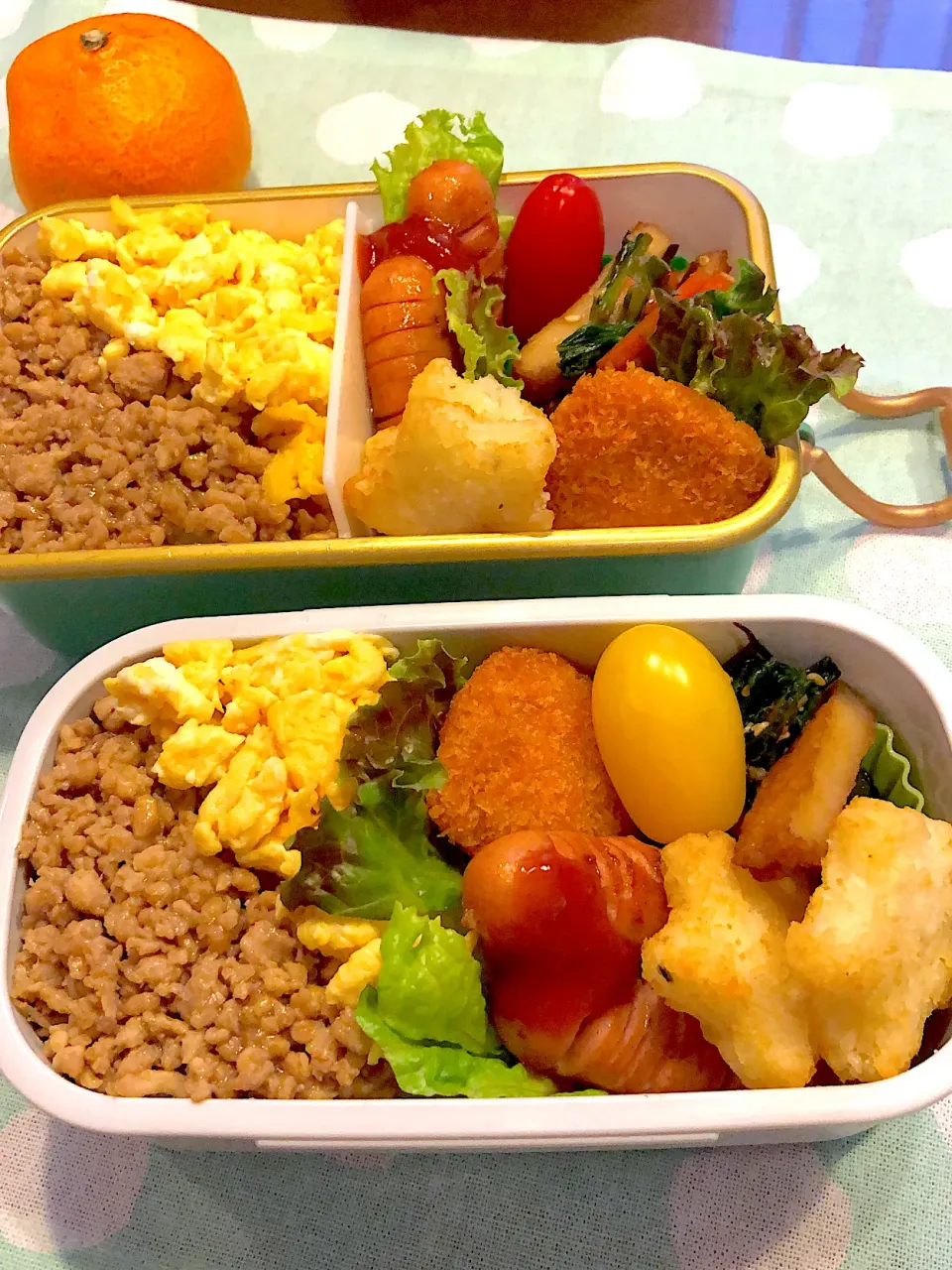 2022.11.8  ＊今日のお弁当＊そぼろ丼＊|rinrin*mama*さん