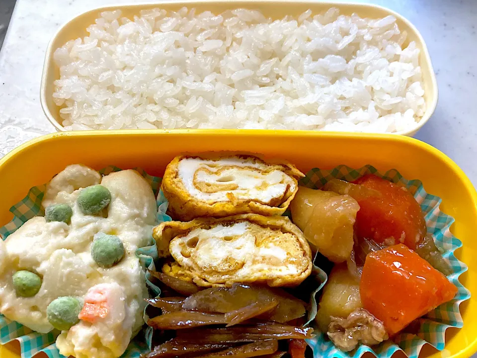 肉じゃが弁当|料理嫌いを直したいさん