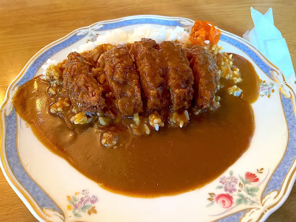 筥崎宮近くの『お食事処 はら』のカツカレー|Kouji  Kobayashiさん