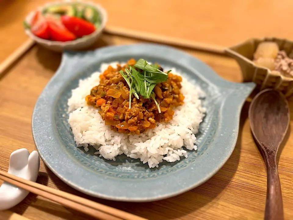 トマトのキーマカレー|かぼちゃんさん