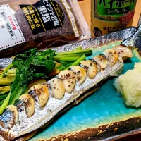 Imanaka Yukikoさんの料理 
秋刀魚のガーリック焼き。