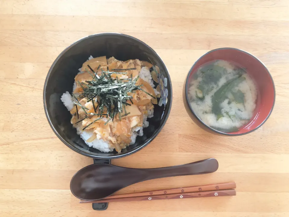 お昼ご飯🎵玉子丼|kiyominさん