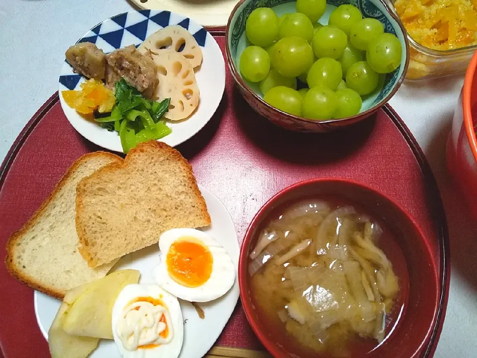 Snapdishの料理写真:朝ごはん|由紀子さん