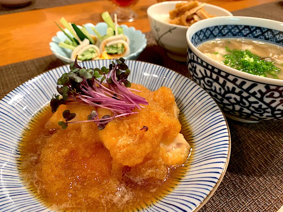 鶏肉のおろし煮|いちごさん