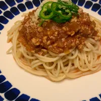 Snapdishの料理写真:TOFU MEATでミートソースパスタ|プーコさんさん