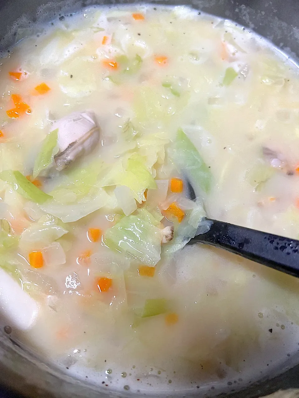 クラムチャウダー(clam chowder soup)|yumamaさん