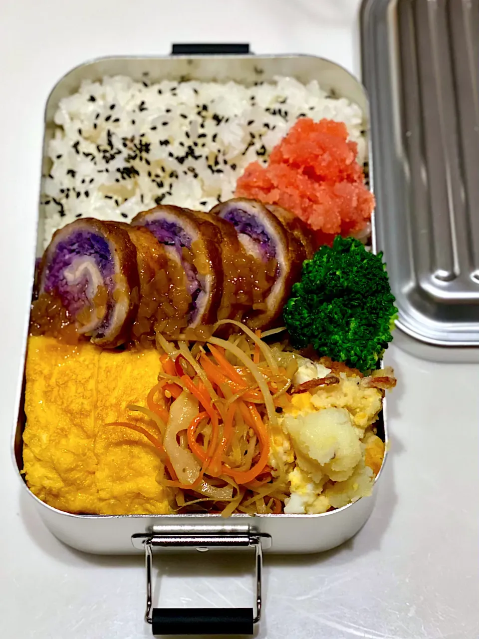 今日の旦那さん弁当·͜·|なのこさん