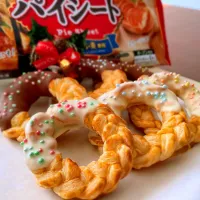 三つ編みリースパイ🎄