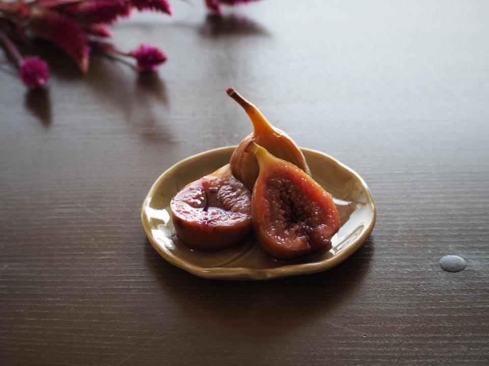 無花果のコンポート 赤ワインとスパイス Seiko Funfood Snapdish スナップディッシュ Id Wztrma