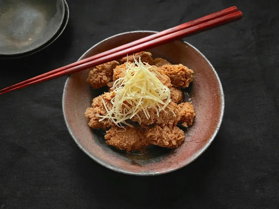 🟠まるさんの料理 助子の花煮 / たらこの煮付け|まる(丸大豆)さん