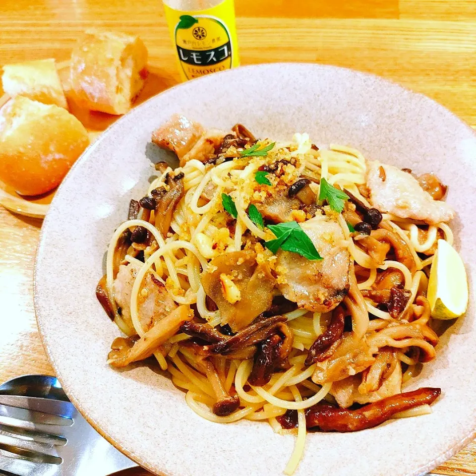 Snapdishの料理写真:前菜目当てでいくレストランのパスタ🍝|ファンメイ🌺さん