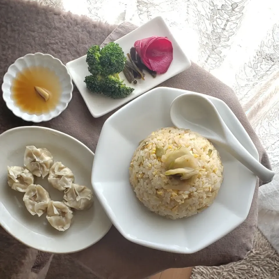 Snapdishの料理写真:サーザイ炒飯 ランチset|mi_neneco♪さん