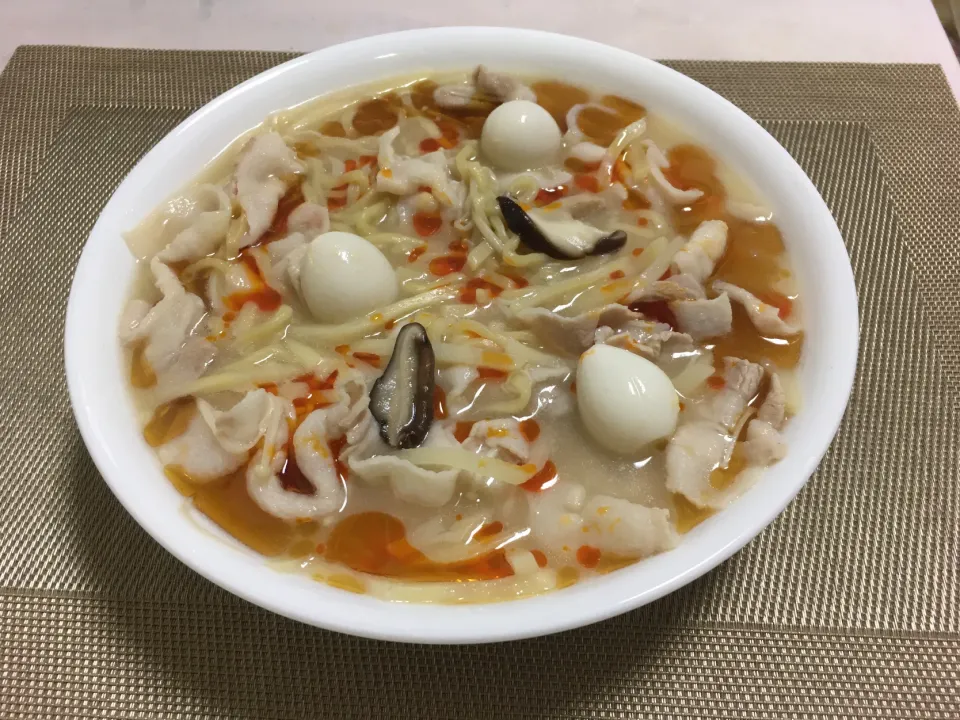 Snapdishの料理写真:酸辣湯麺|ももさん