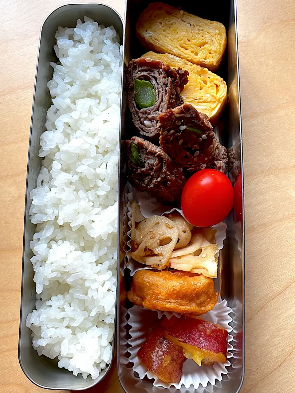 今日の中学生男子弁当🍱|はぴたさん