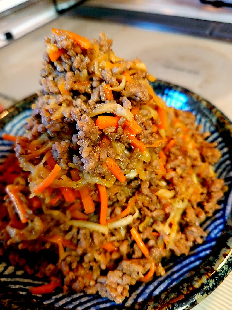 切り干し大根と挽き肉のカレー炒め(⁠｡⁠•̀⁠ᴗ⁠-⁠)⁠✧|光牙さん