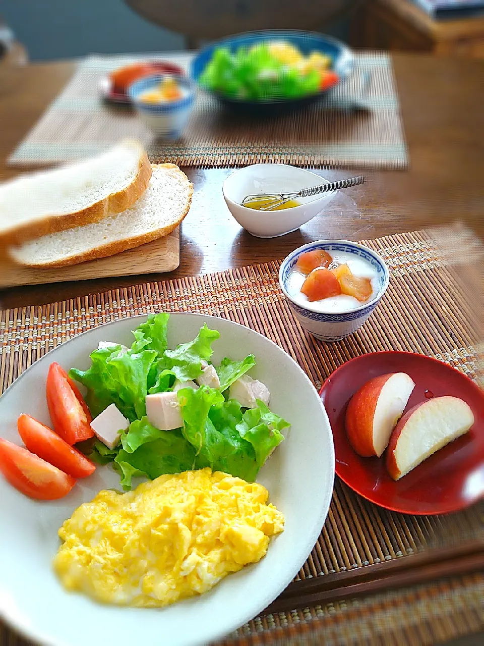 朝ごはん🌄！|まめころさん