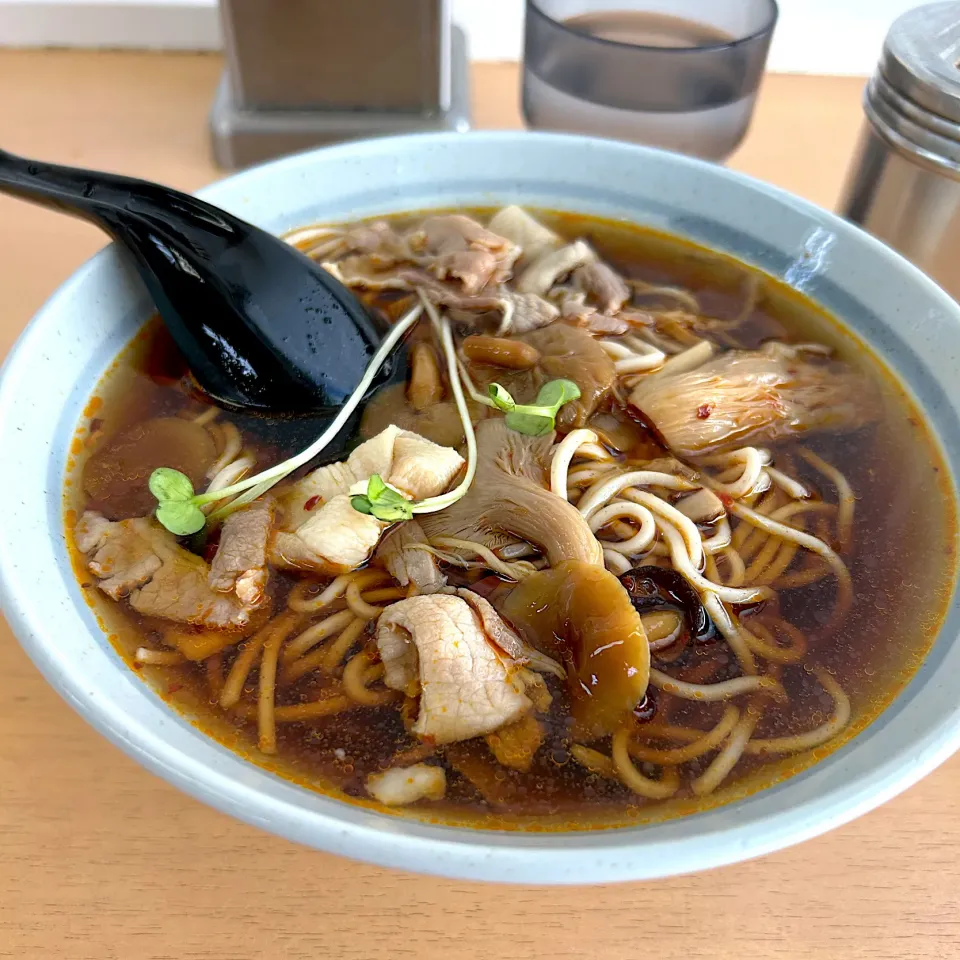 きのこラー油そば|山内博之さん