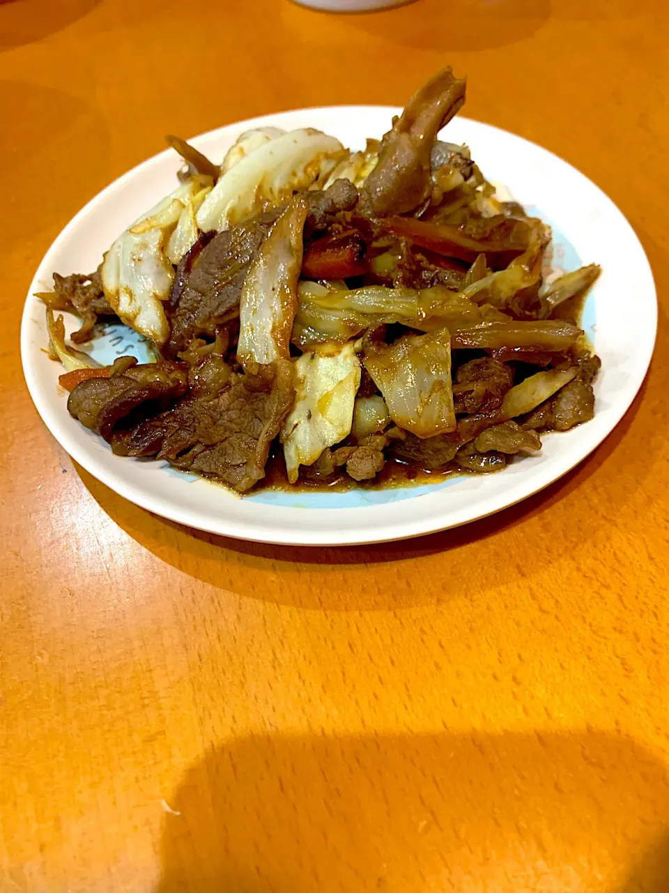 牛バラ肉で作る回鍋肉|いっかくさん