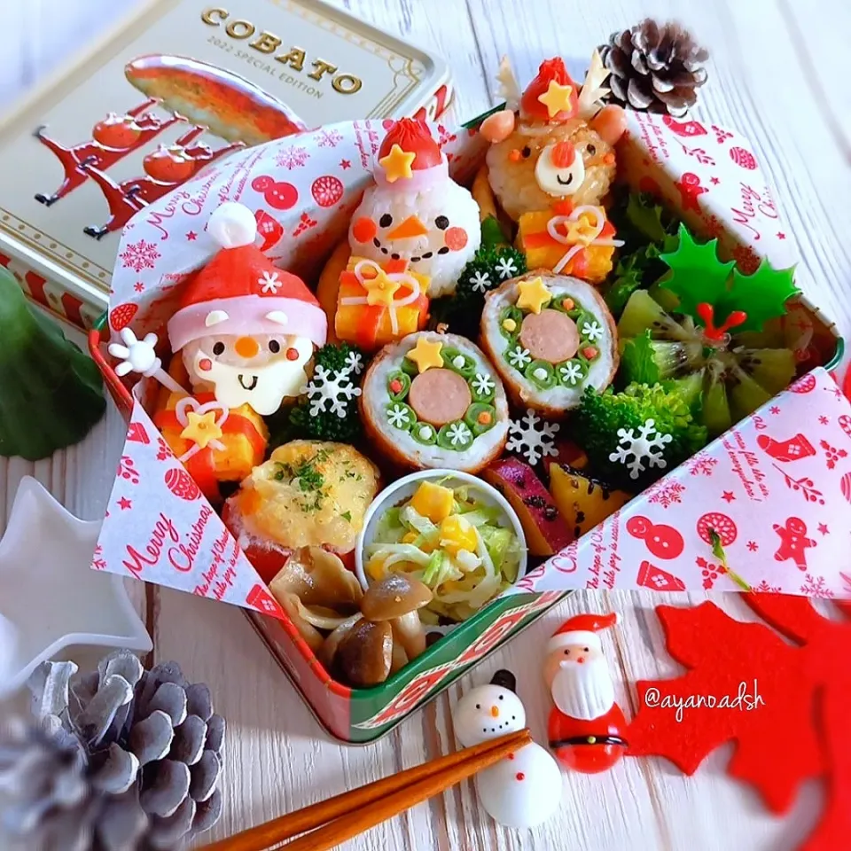 ✨🎄✨クリスマスお稲荷さん弁当✨🎄✨|ayano.adshさん