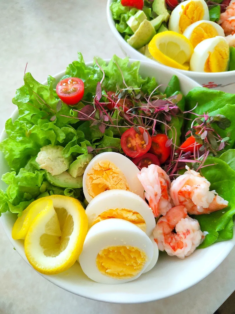 Snapdishの料理写真:Today Salad🥗Keto Meal
~add some dressing Lakanto Peanut Butter and Coconut Oil|kellymyliana_tew@yahoo.com.sgさん