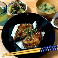 ぶりの照り焼き丼|saknさん