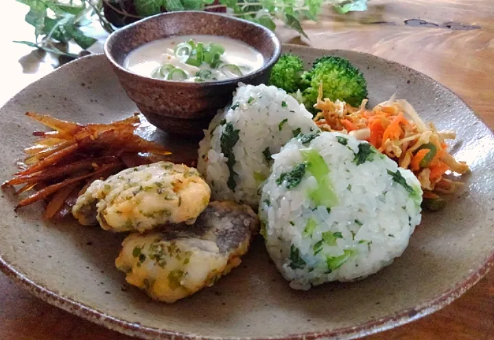 タラの磯辺揚げワンプレートランチ|くまちゃんさん