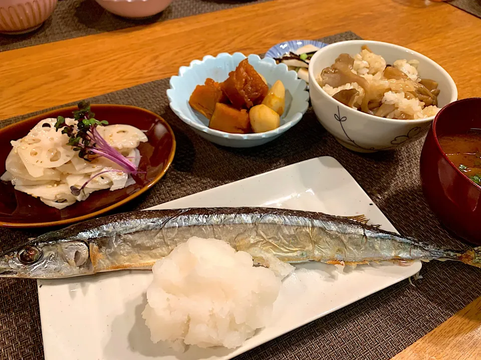 秋刀魚の塩焼き🐟|いちごさん