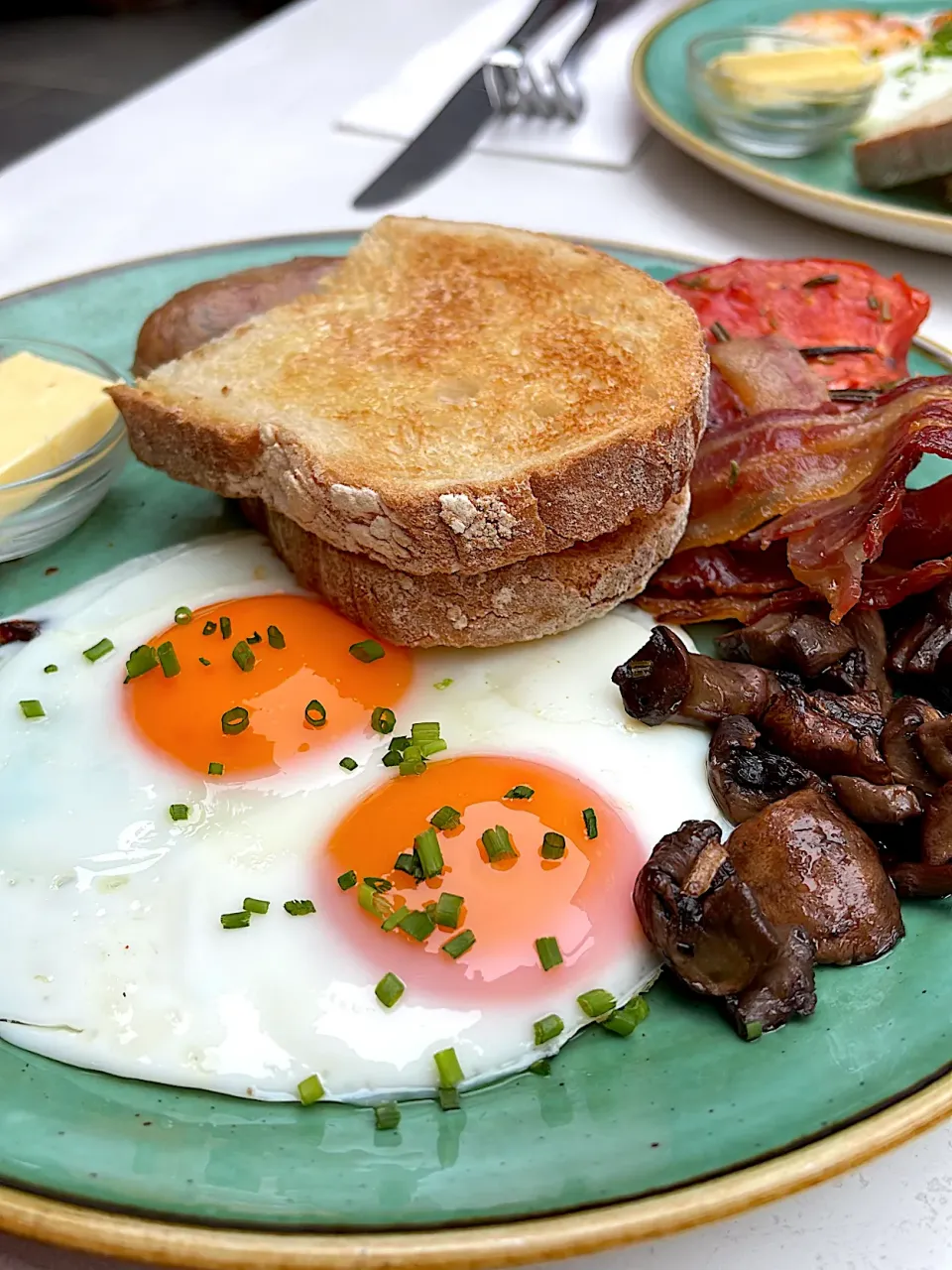 Snapdishの料理写真:Traditional English Breakfast|榎本大輔 (Dice-K.Enomoto)さん