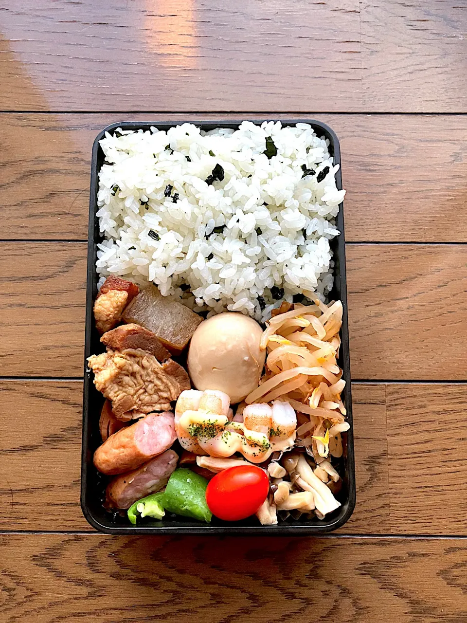 豚角煮 煮卵弁当|_emi_48.0517さん