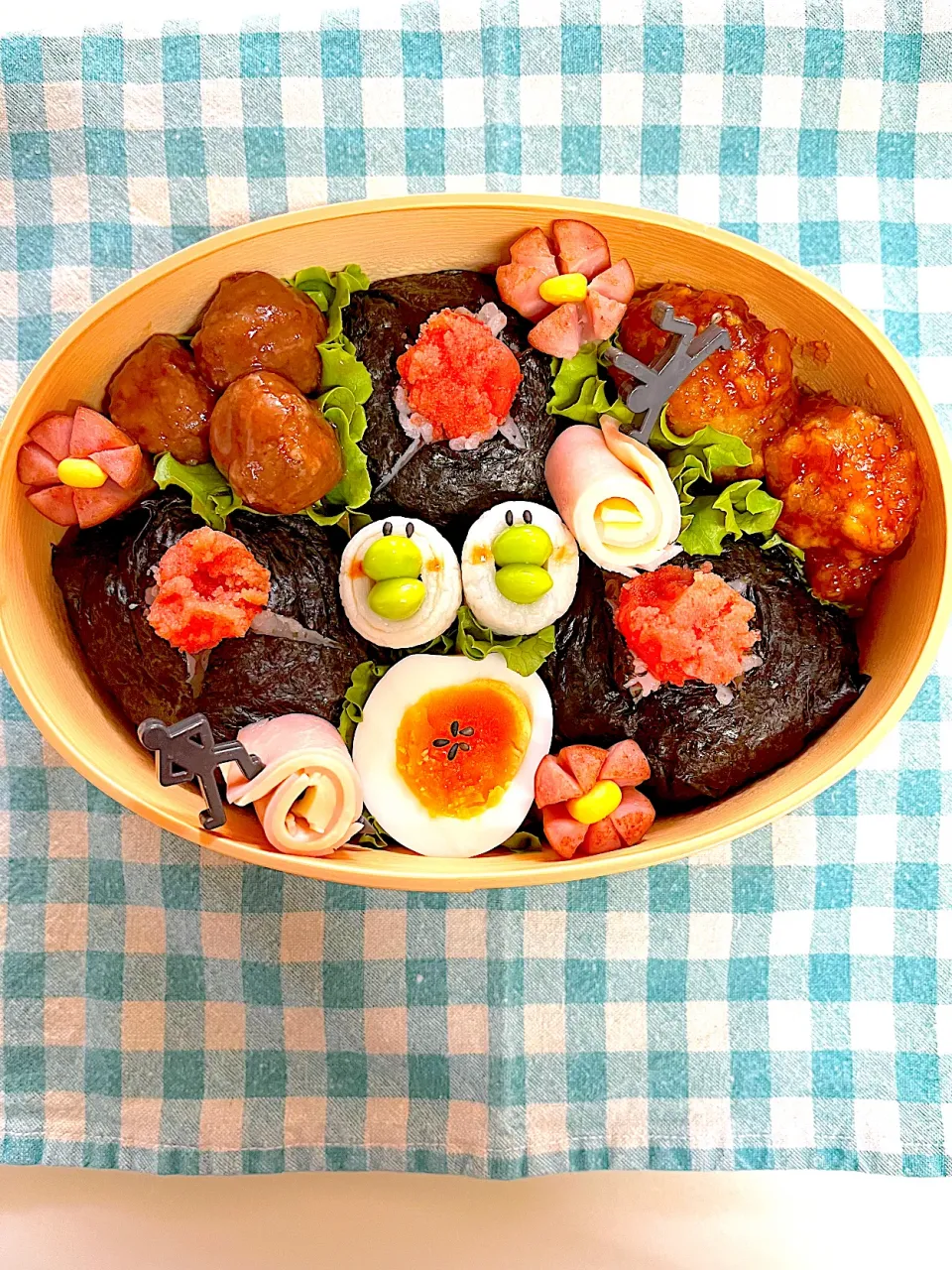 Snapdishの料理写真:今日の息子弁当|yuri moriさん