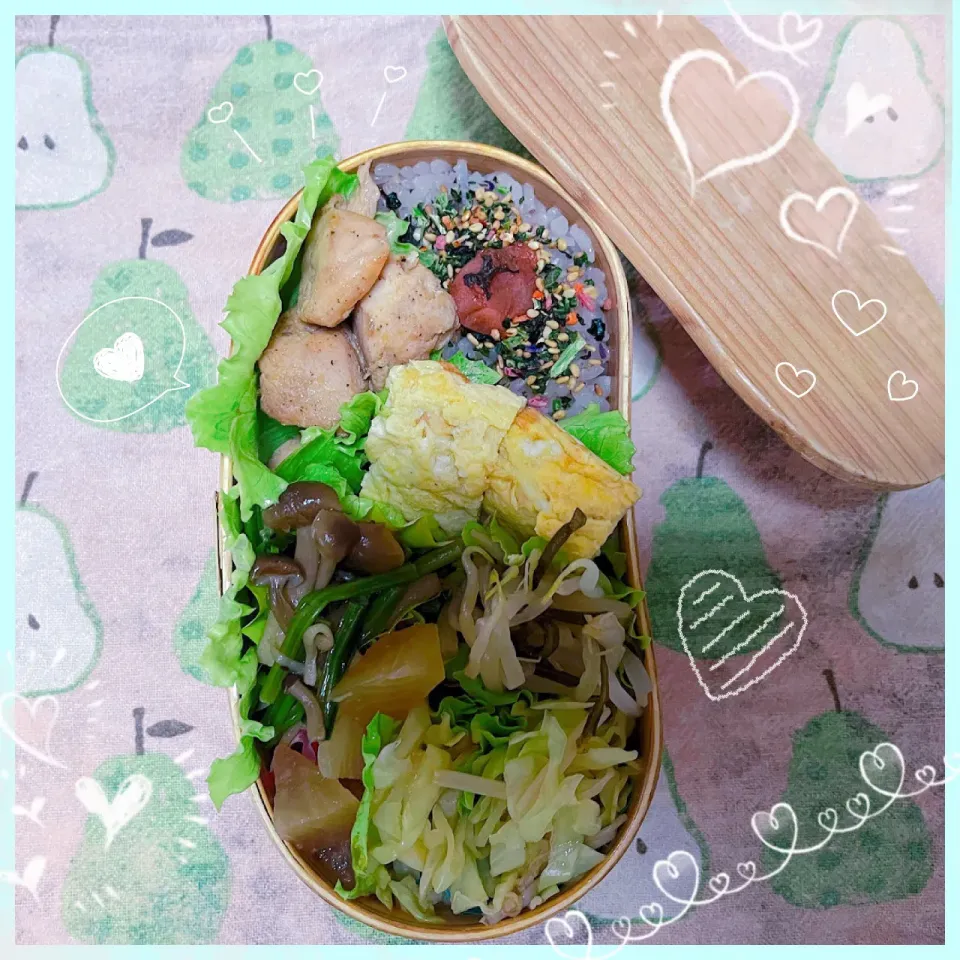 １１／１４ ｍｏｎ ササミステーキ弁当🍴|rinaronarさん