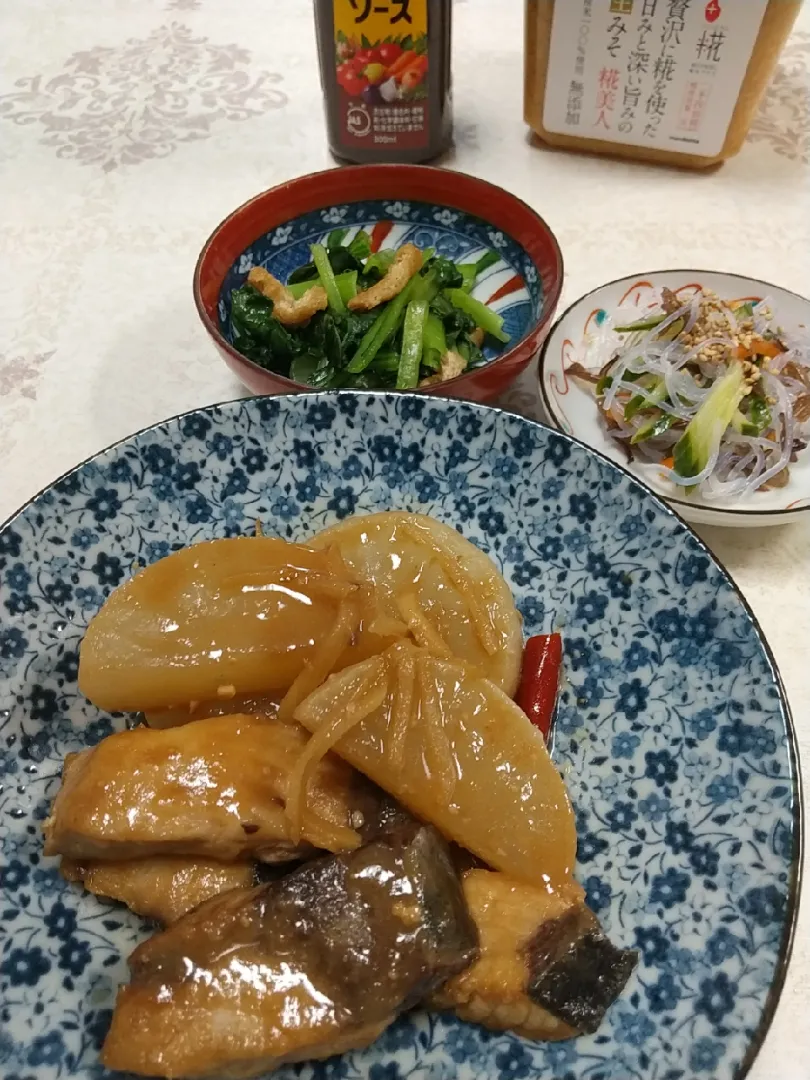 ☆今日の晩ごはん☆ 万能味ソースで「焼きぶり大根」|hamamaさん