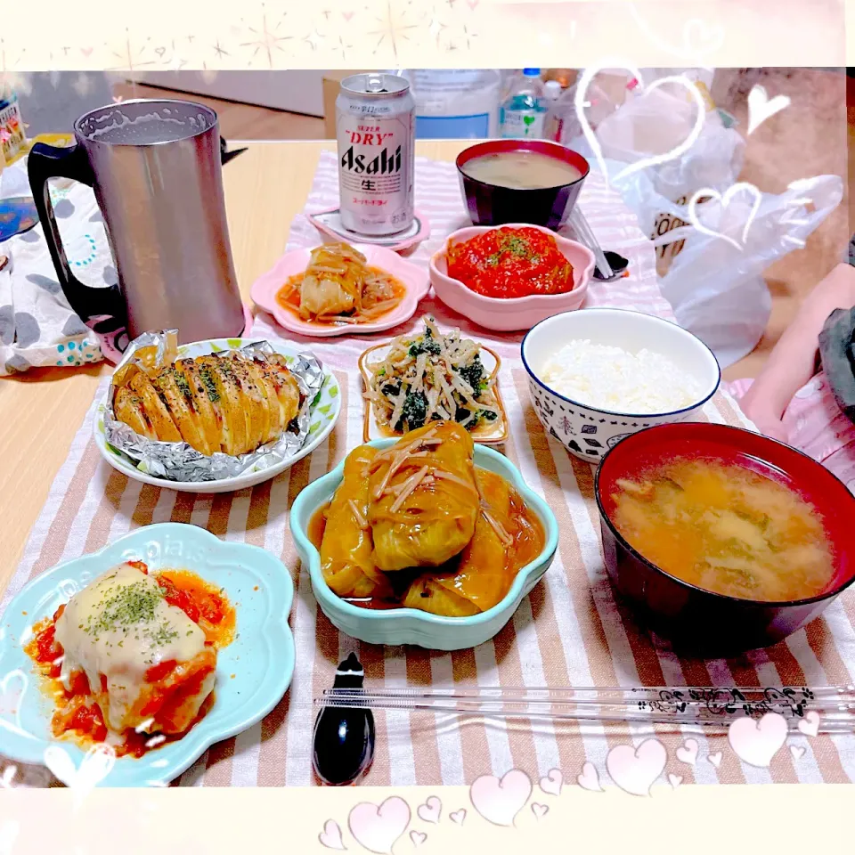 １１／１４ ｍｏｎ 晩ごはん🍴＊○°|rinaronarさん