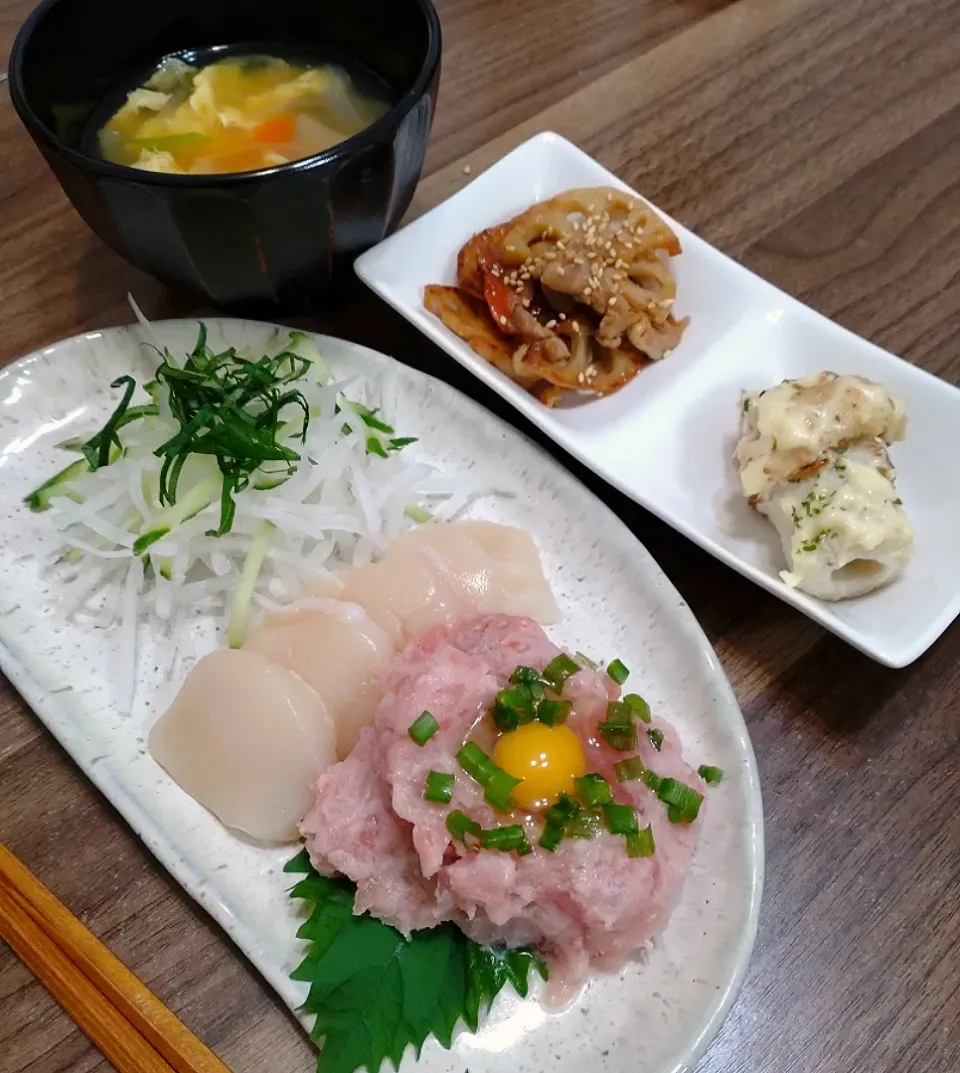 Snapdishの料理写真:ふるさと納税でネギトロ♪|ゆりちさん