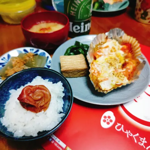 「ひゃくまん穀（２㎏）」を使ってみたSnapdishの料理・レシピ写真:晩ごはん