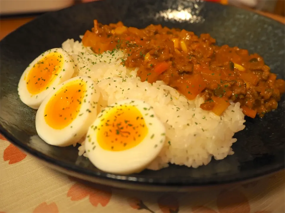 ドライカレー(キーマカレー)|こあらパパ🐨さん