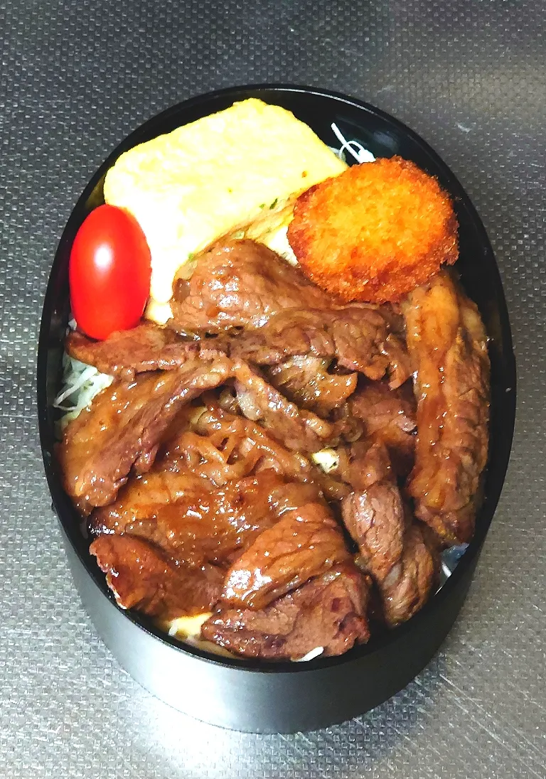 焼肉丼弁当|黒川克博さん