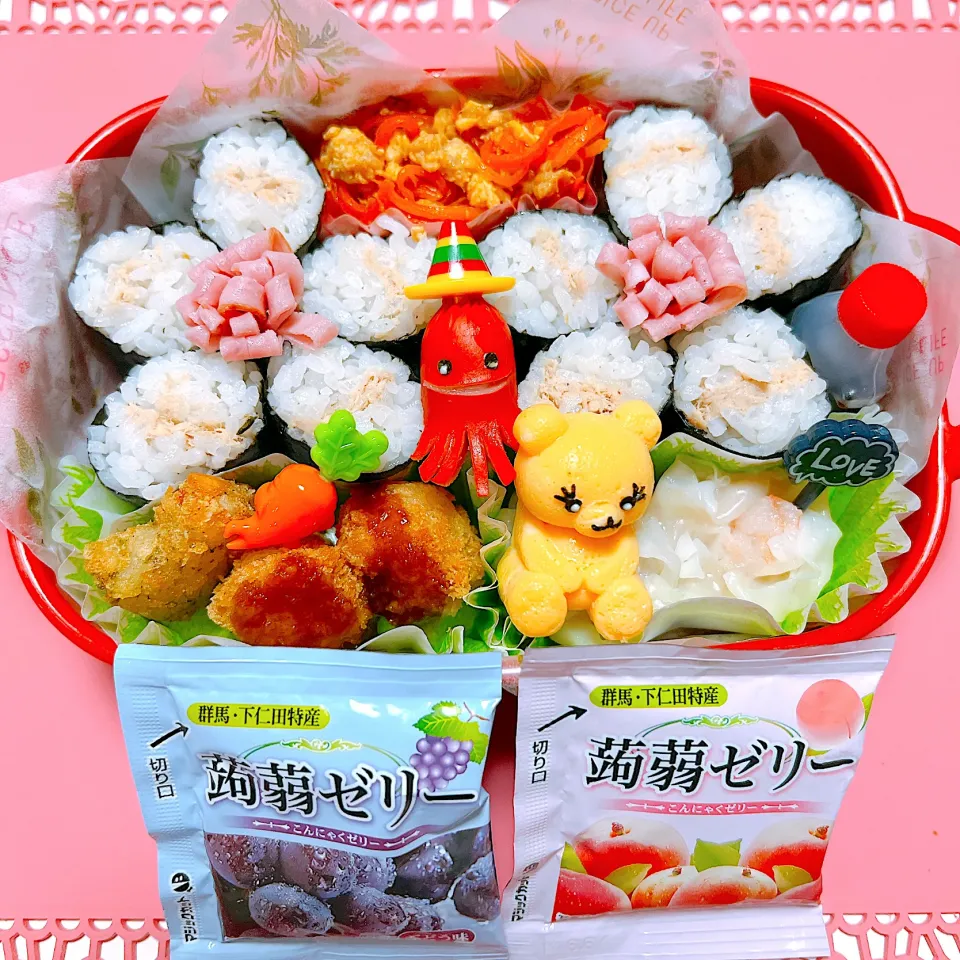 ツナ細巻きお弁当🍱|miyurumoさん