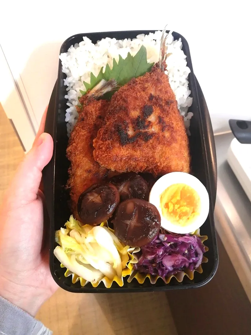 アジフライ弁当|きゅーさん