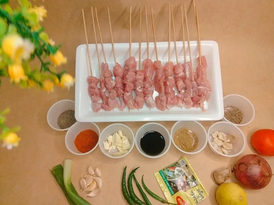 Chicken skewers|Mrs.Tandoori Channelさん