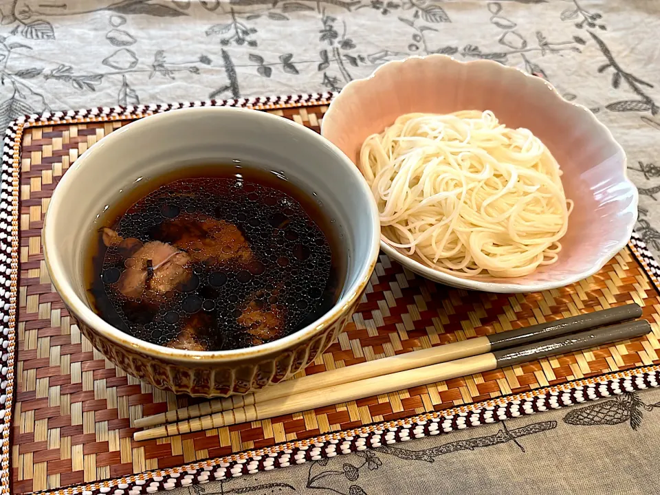 のりだくシーチキンつけそば(そうめんＶｅｒ．)|Cookieさん