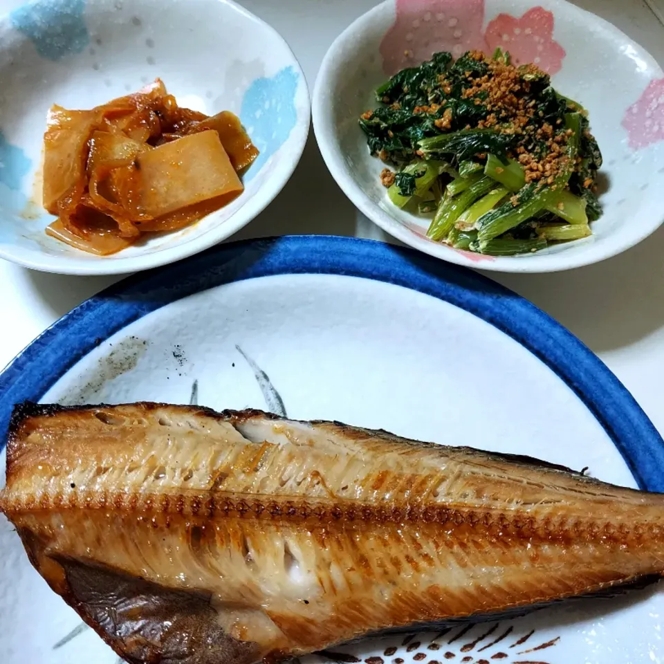 珍しく和食の朝ごはん|あかね空さん