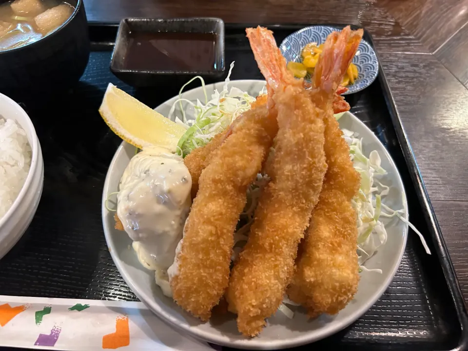 海老フライ定食🍤🍤🍤🍤|buhizouさん