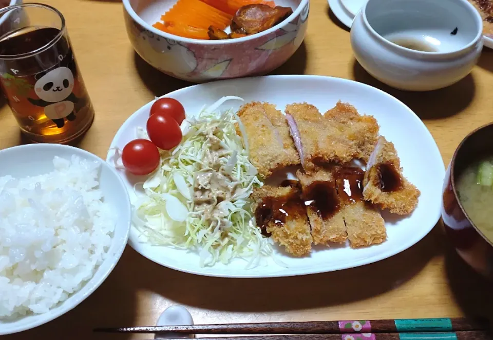 Snapdishの料理写真:晩ごはん|しまだ ちえこさん